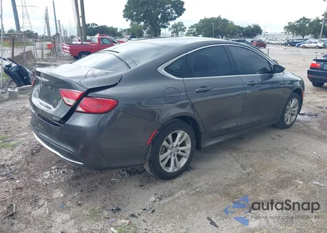 2015 Chrysler 200 Limited from USA, damaged, VIN 1C3CCCAB2FN537412